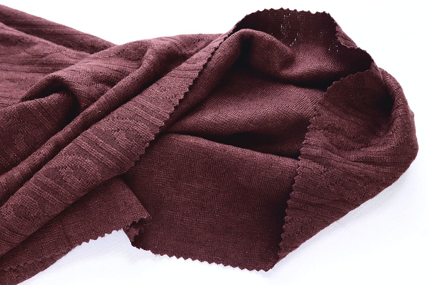 Трикотаж жаккард/бордовый 3993-PY/D#1/C#6