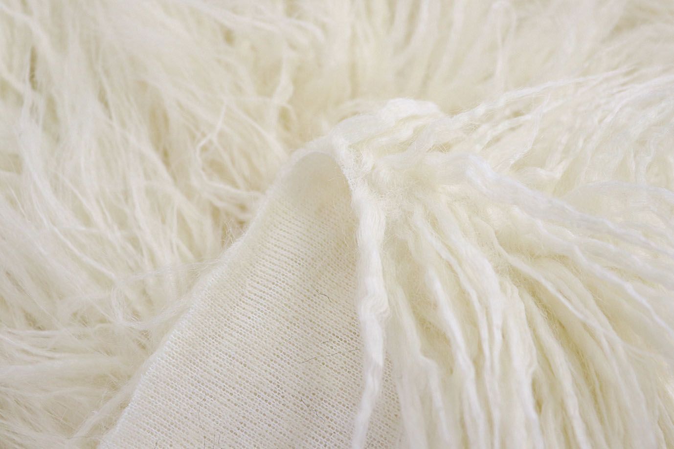 Искусственный мех "Лама"/кремовый HTE-30054/C#Cream