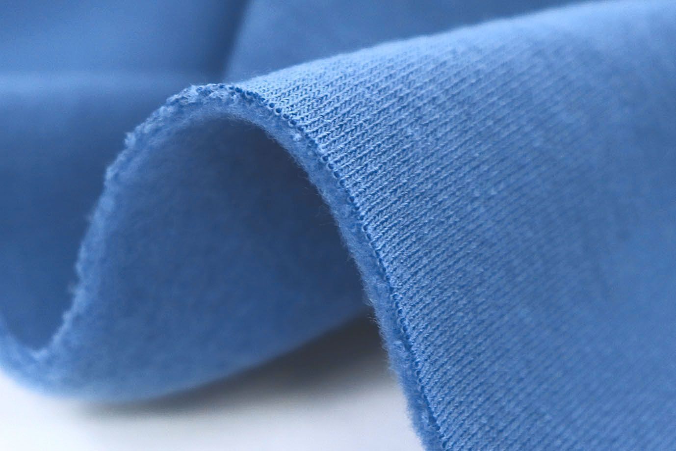 Трикотаж футер с начесом/светло-синий 3528-PY/C#4