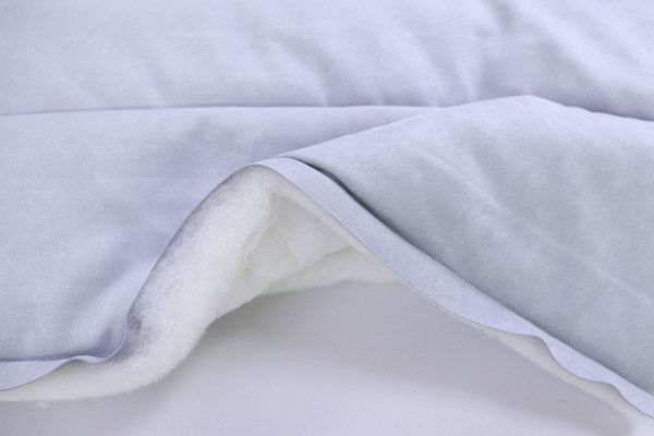 Ткань простеганная "Полоска"/голубой 1376-PY/6+CC300