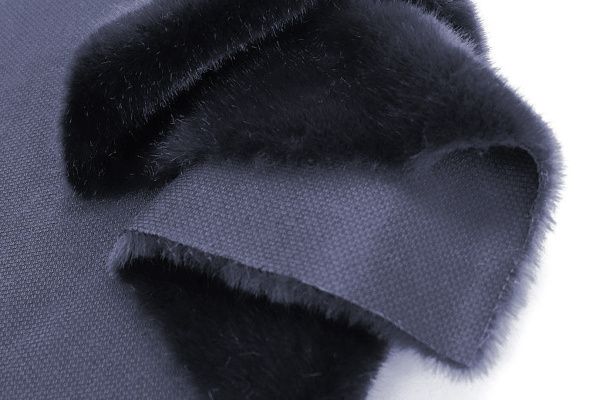 Искусственный мех "Норка"/темно-серый AP50323/D#289-230215/C#G1273