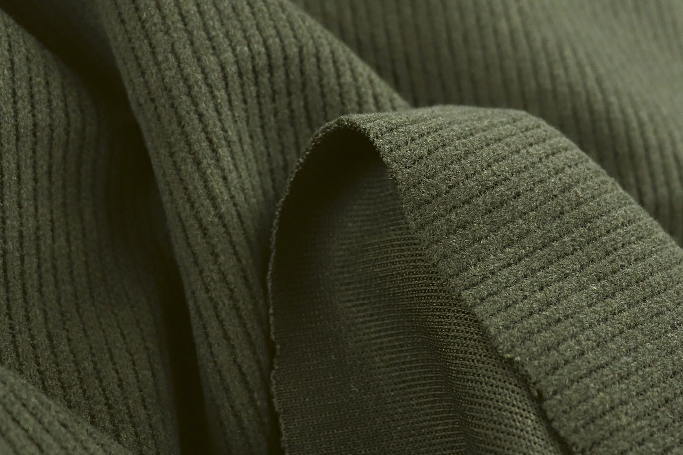 Трикотаж вельвет/зеленый 1416-PY/C#5