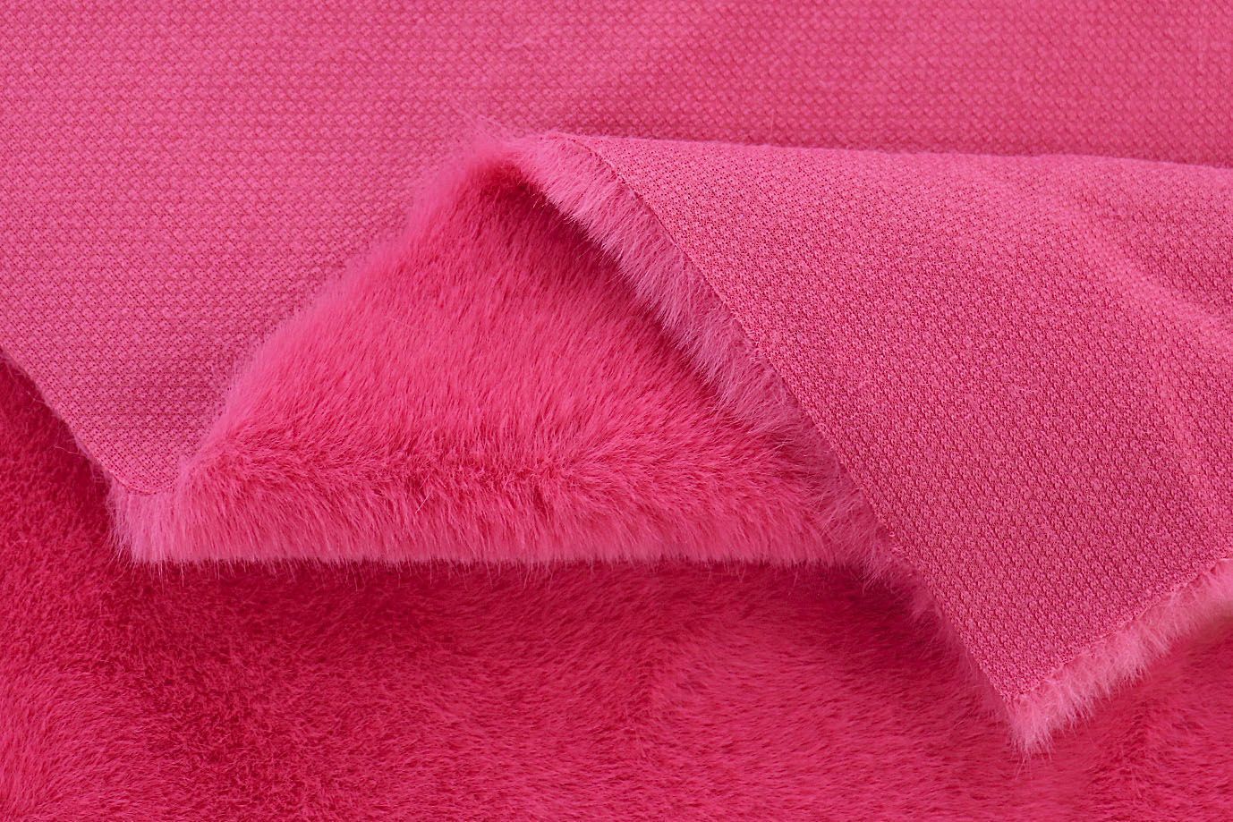 Искусственный мех "Норка"/фуксия AP4306+EL/D#289-230215/C#1628