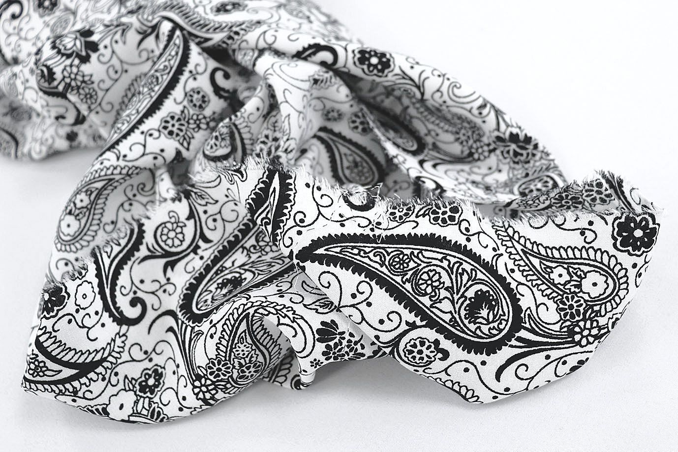 Штапель принт/узор белый на белом 1374-PY/D#27/C#2