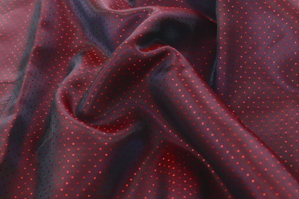 Подкладочная ткань жаккард/бордовый 1295-PY/D#1/C#8