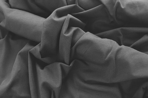 Трикотаж "Кулирка"/темно-серый 1028/C#т.серый 19-3803TPX