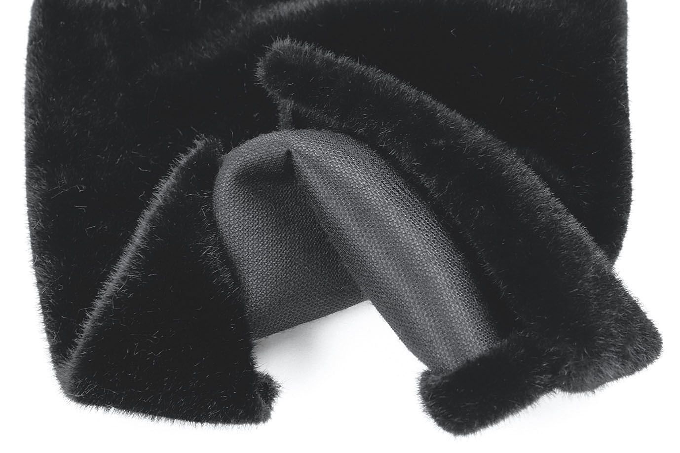 Искусственный мех "Норка"/черный AP5102024K/D#305-5AG1546/C#2403