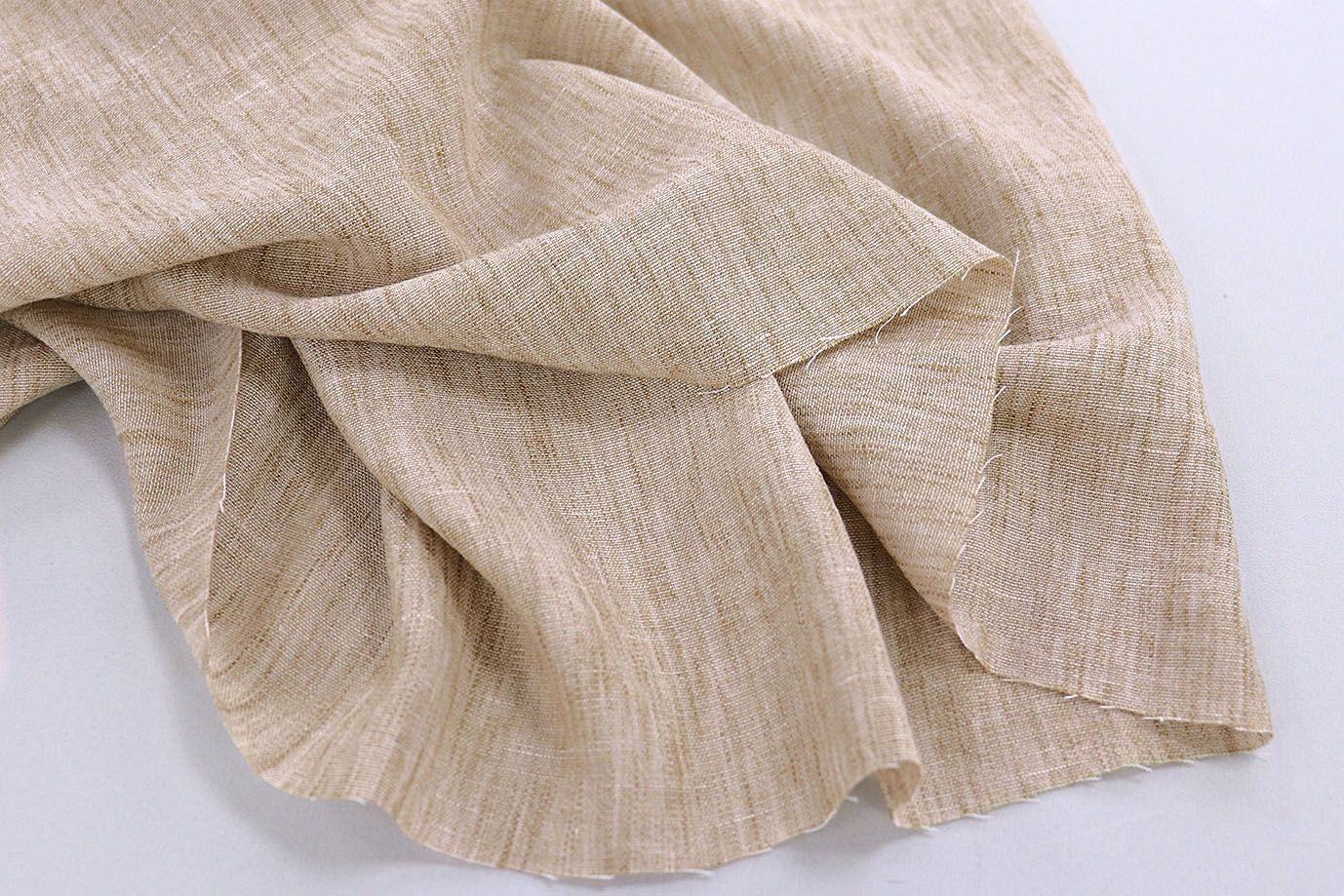 Лен меланж/бежевый 3886-PY/C#4