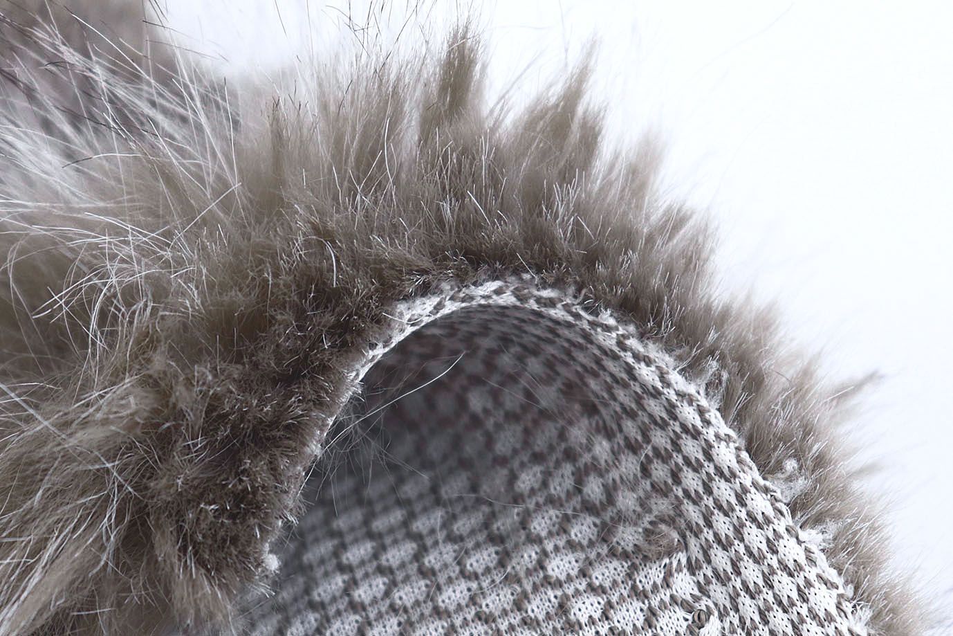 Искусственный мех "Лисица"/серо-бежевый AP5102028/D#1683-W5F1093/C#серо-бежевый