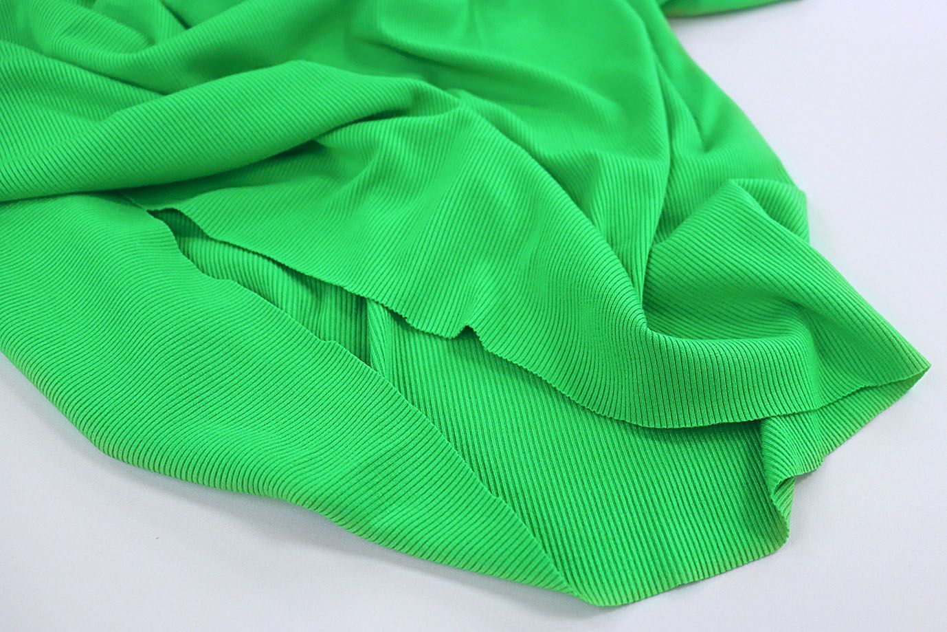 Трикотаж "Рибана"/зеленый 3512-PY/C#13