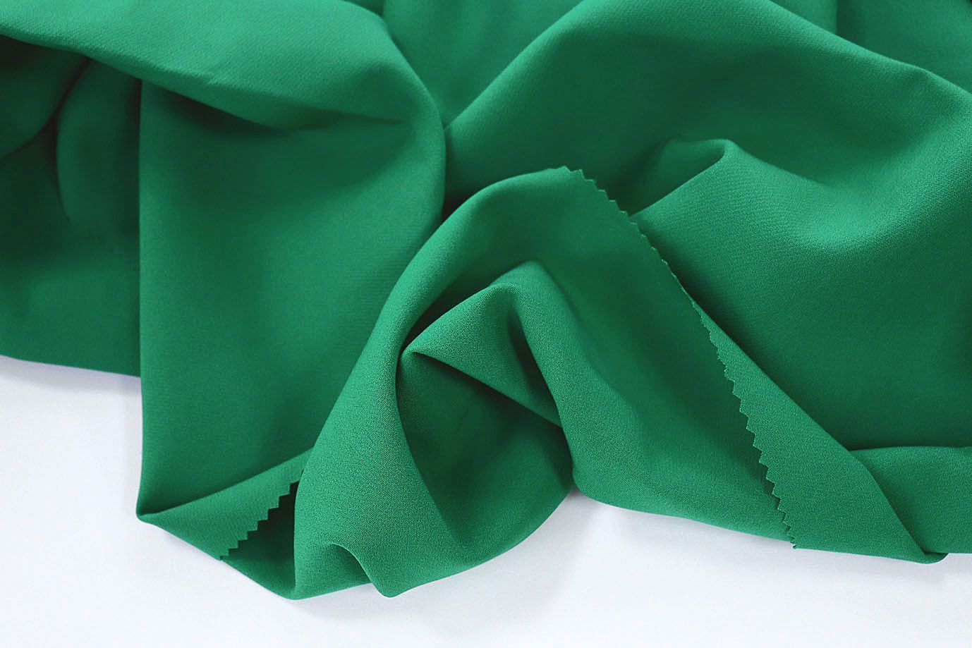 Костюмная ткань "Барби"/зеленый 3367-PY/C#13