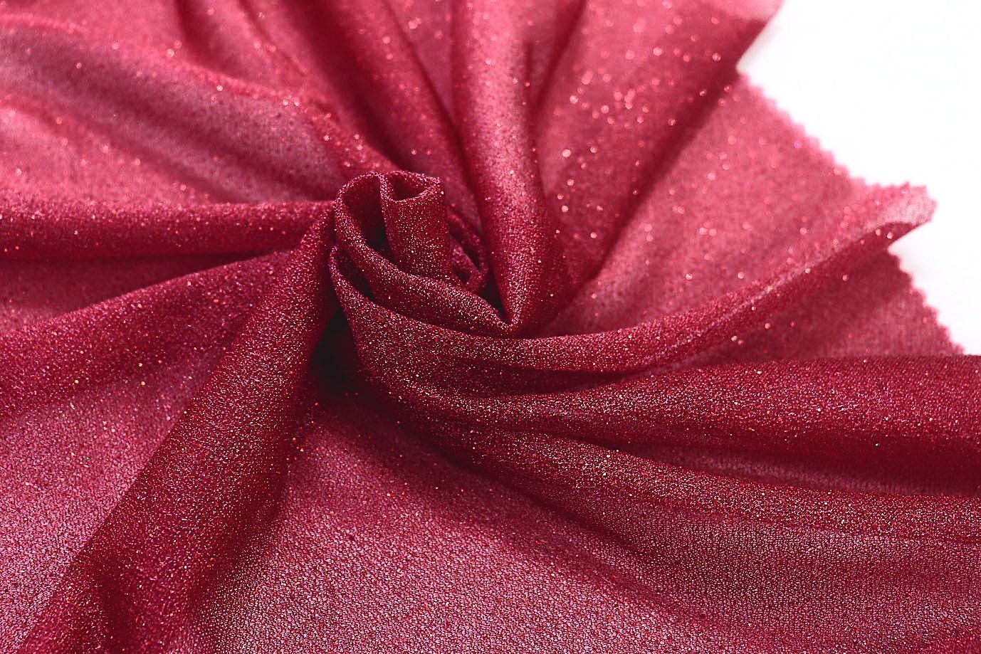 Сетка с люрексом/красный 2368-PY/C#9