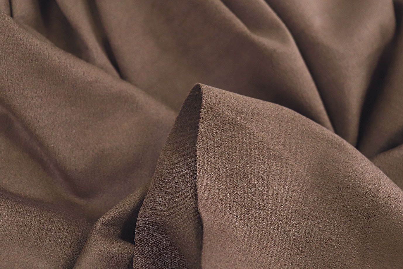 Замша стрейч тонкая/темно-коричневый 3552-PY/C#6