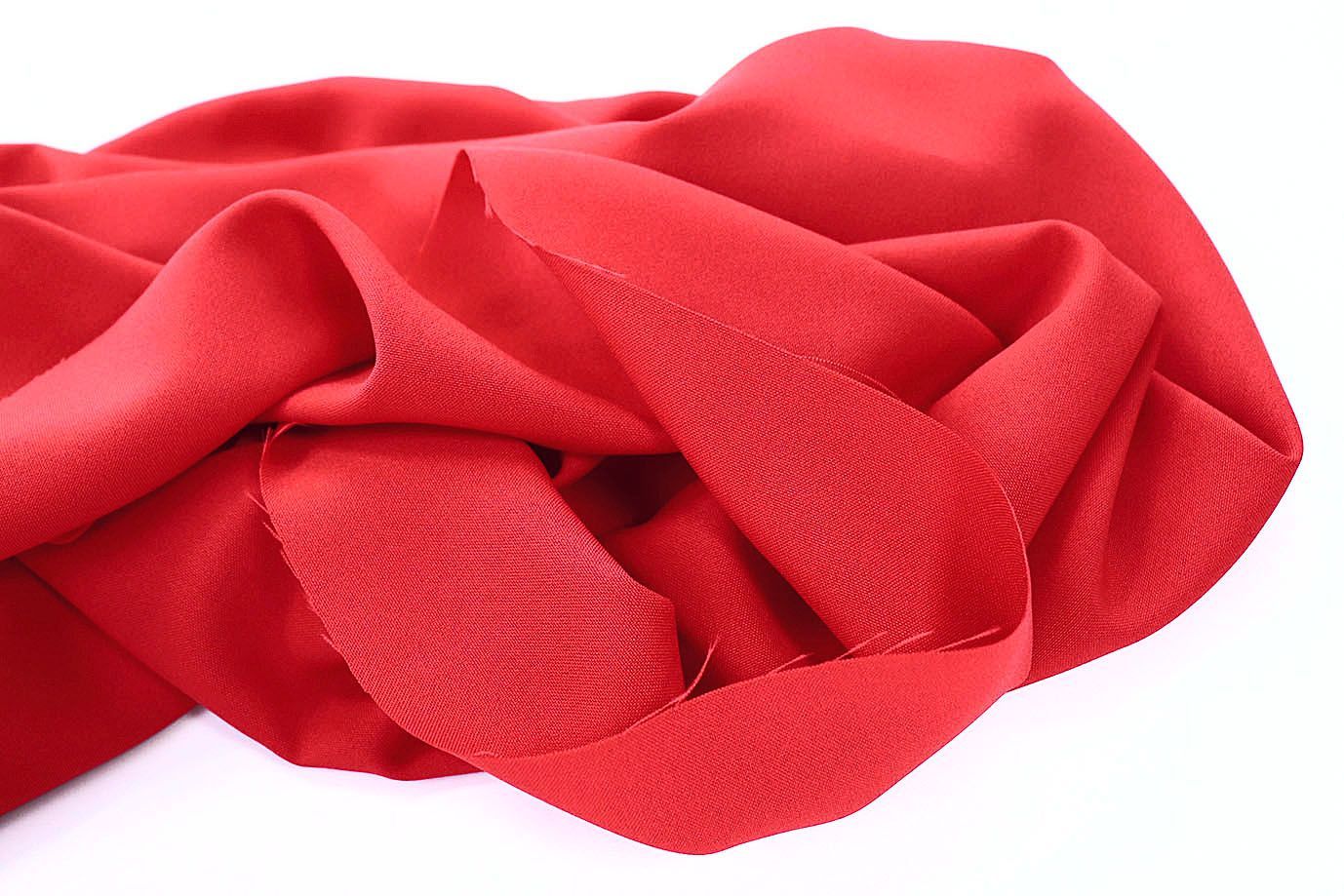 Костюмная ткань "Габардин"/алый 3296Q-23/C#9