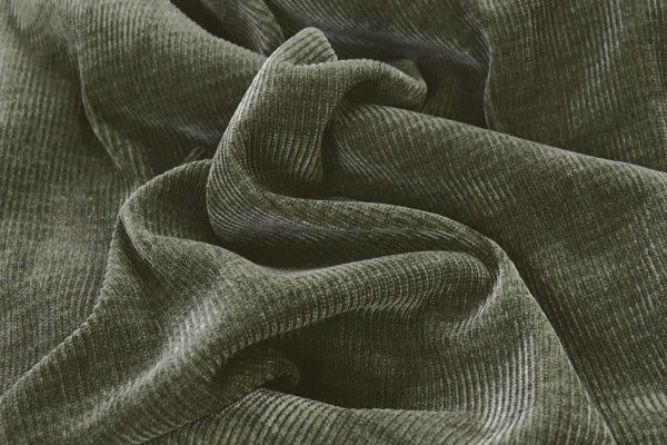 Трикотаж вельвет/зеленый 12122/D#1/C#5