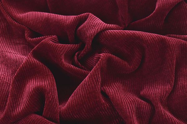 Трикотаж вельвет/красный 12122/D#1/C#8