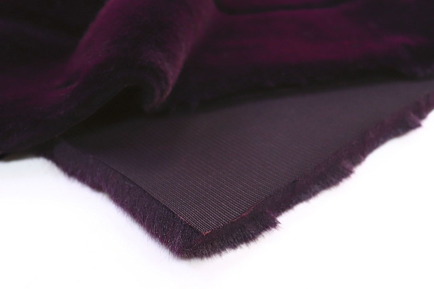 Искусственный мех "Кролик" стриженный/фиолетовый 622-1350G/C#12