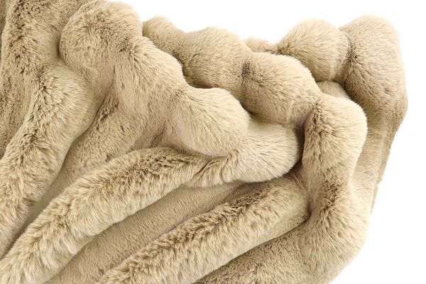 Искусственный мех "Шиншилла"/бежевый 287-22101395/C#Beige