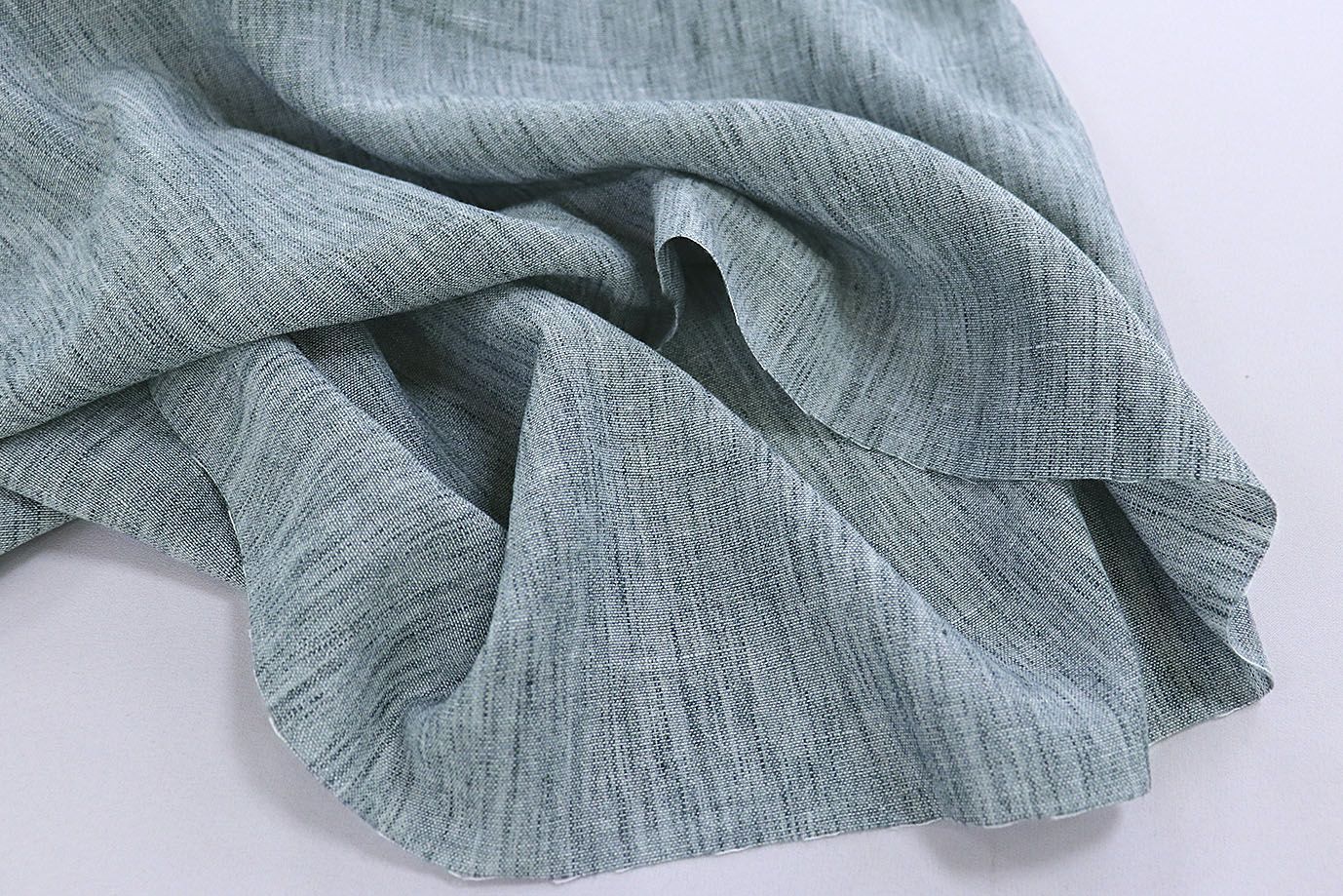 Лен меланж/серо-голубой 3886-PY/C#11