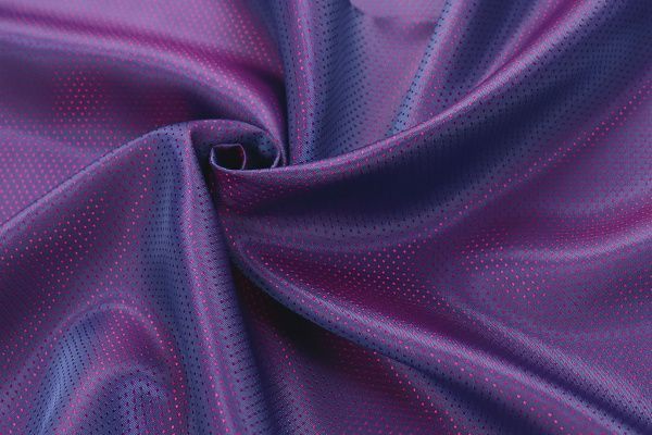 Подкладочная ткань жаккард/красно-синий 1218/C#24 (7247) (7280)