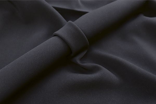 Костюмная ткань "Оскар"/черный 4198-PY/C#6