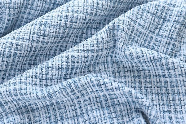 Костюмная ткань «Шанель»/голубой 3986-PY/C#2