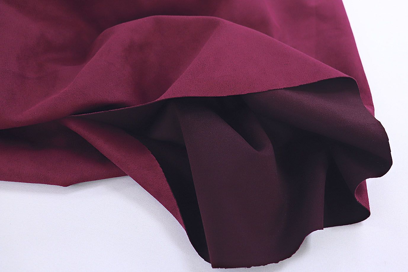 Замша на дайвинге/вишневый 1408-PY/C#8