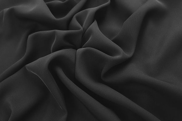 Костюмная ткань "Плазма"/черный 4173-PY/C#6