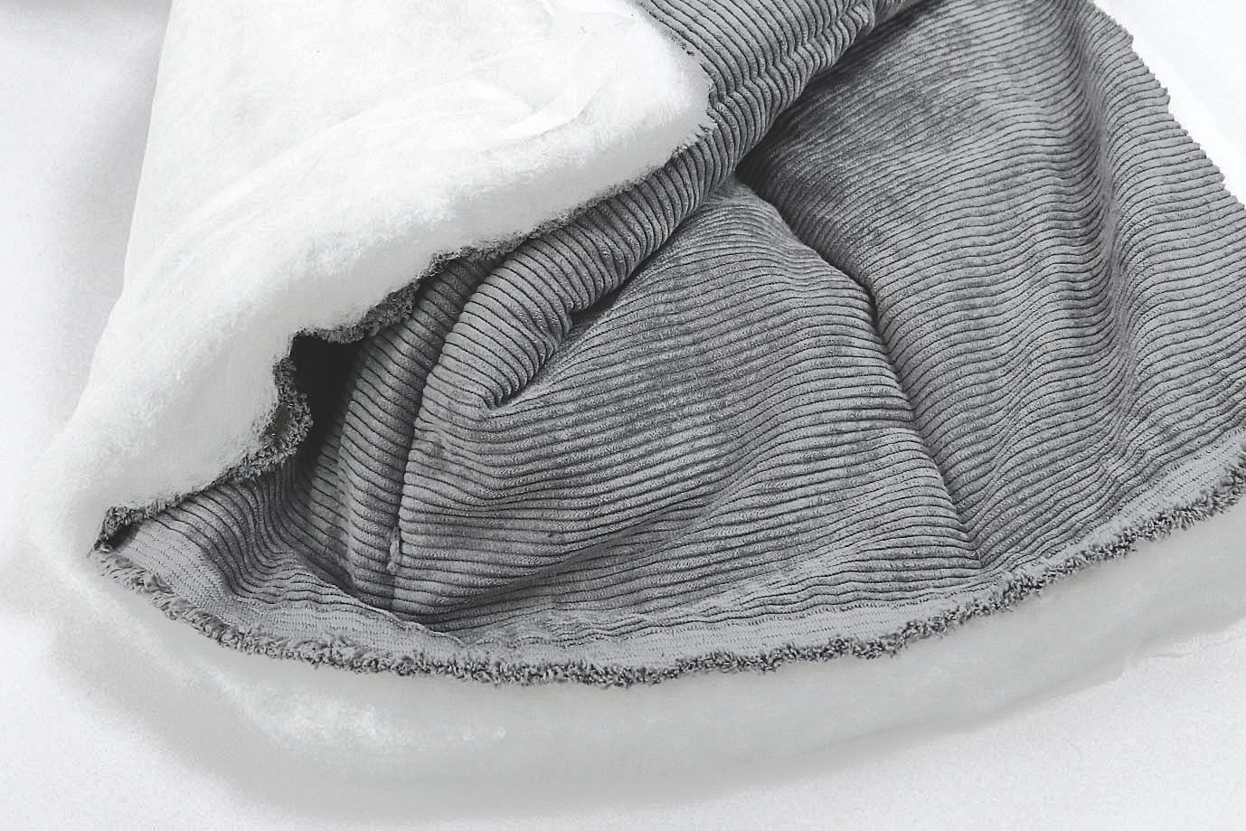 Ткань простеганная "Полоска"/серый P51 3735/6+CC300