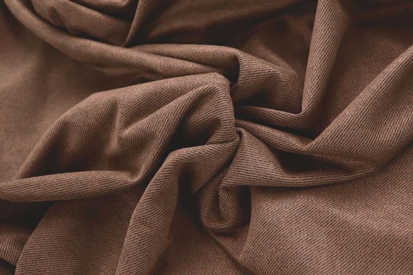 Замша твил/терракотовый 1435-PY/C#8