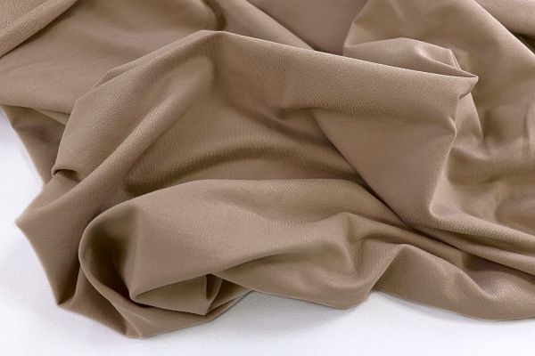 Трикотаж футер 2х нитка/темно-бежевый 0246/C#т.бежевый 18-1321TPX