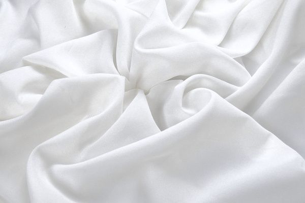 Шифон стрейч/молочный 17689/C#2