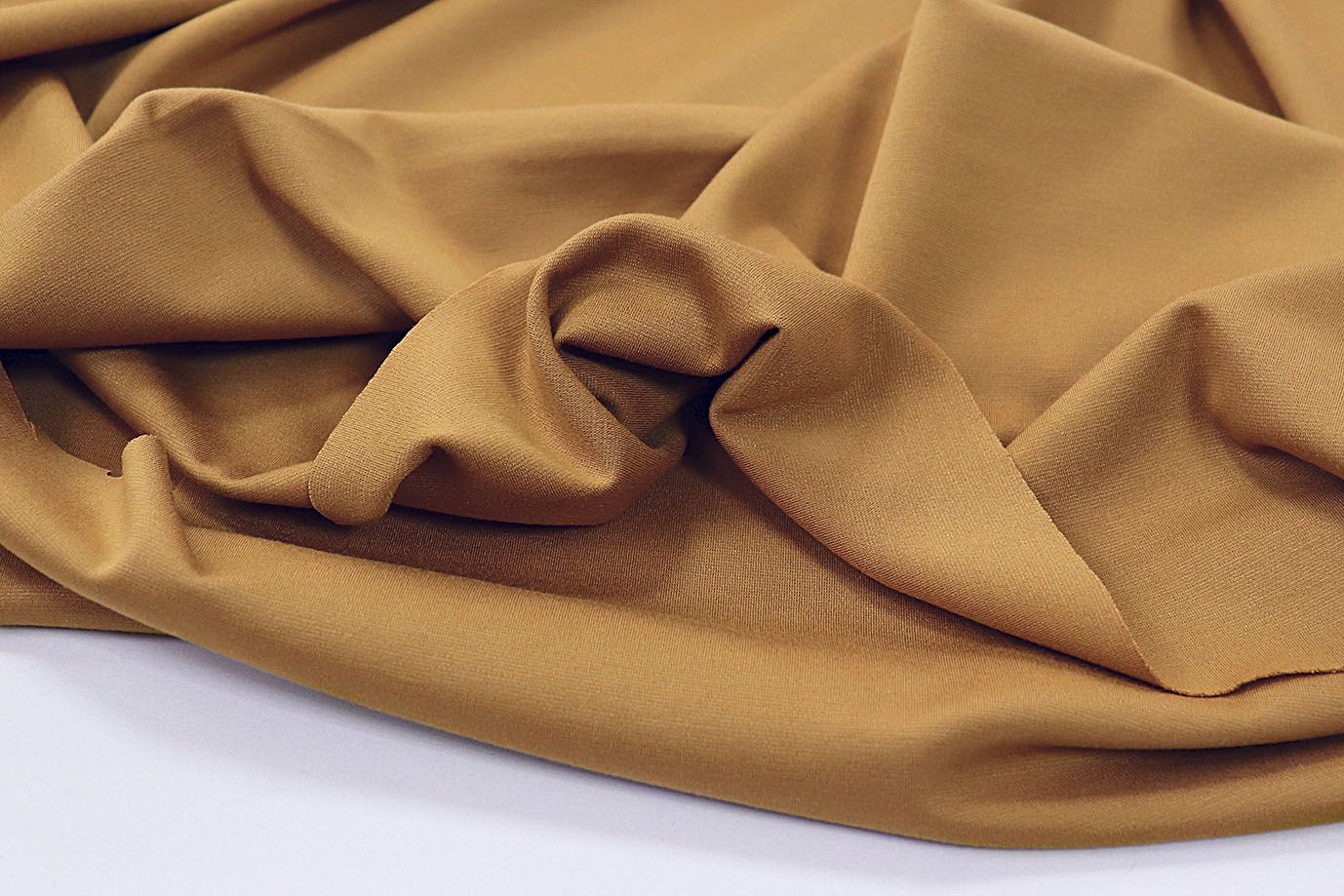 Трикотаж "Джерси"/желто-коричневый 3417-PY/C#1