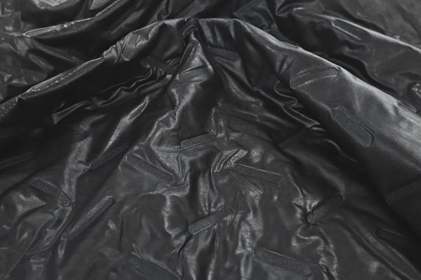 Ткань термостеганная "Разные" 002/черный 11204/1+CC200/D#2