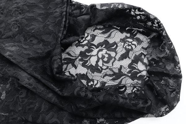 Гипюр набивной/черный 9803 R N/D#208/C#1