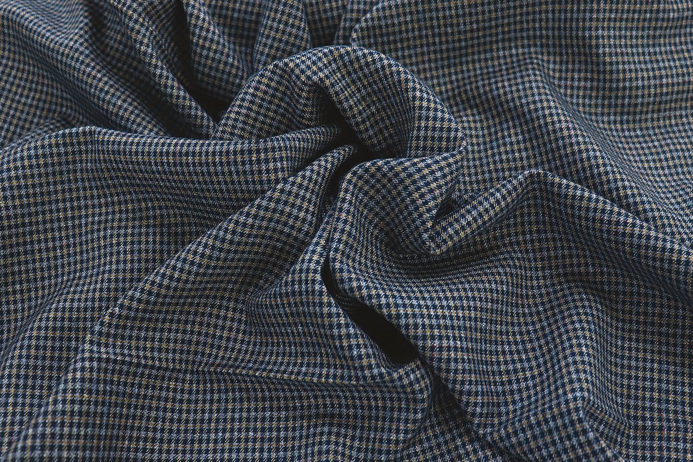 Костюмная ткань жаккард/клетка сине-желтая 3292-22-PY/D#B13300/C#5