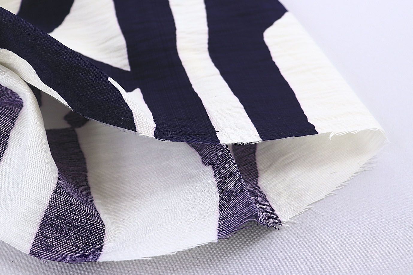 Лен стрейч принт/темно-синий на молочном 3788-PY/D#2/C#5