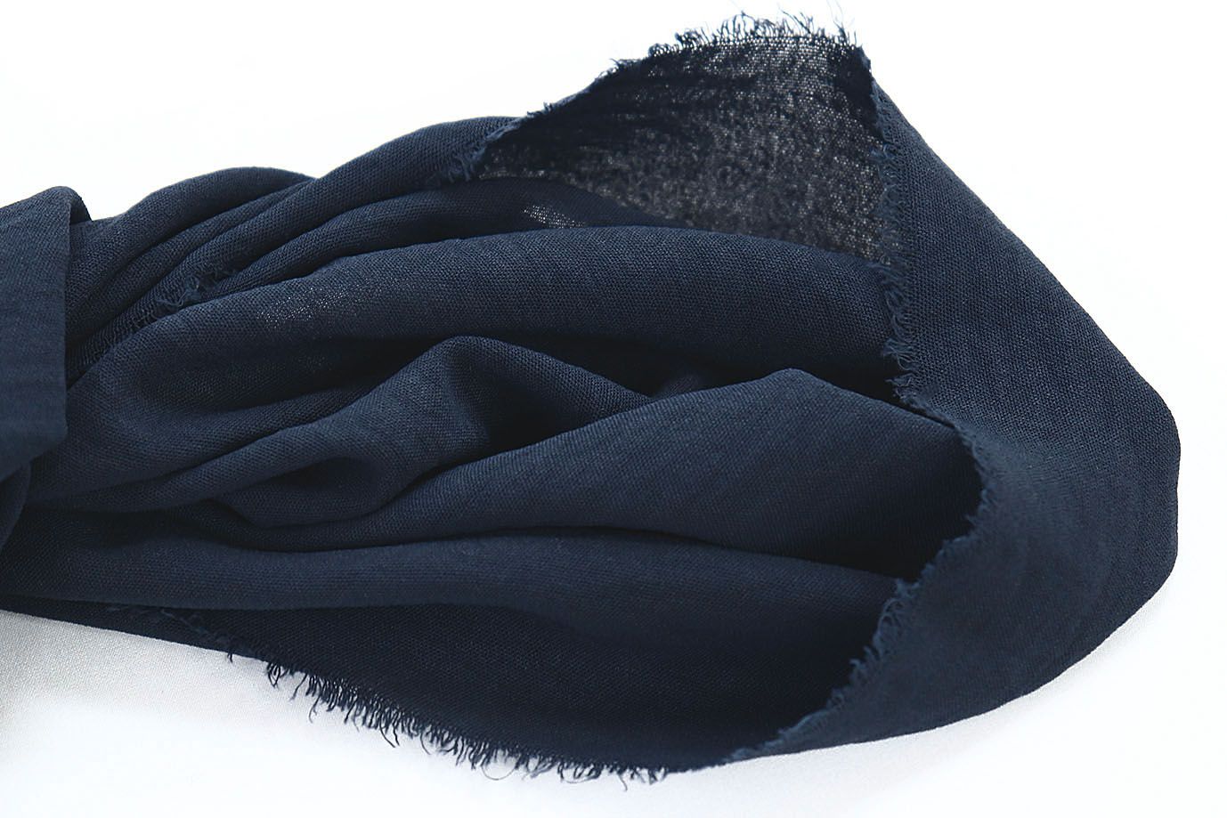 Блузочная ткань "CEY" стрейч/темно-синий 3733-PY/C#8