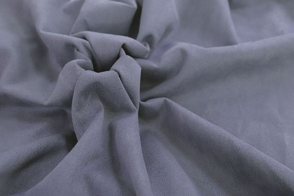 Замша на дайвинге/серо-голубой 1408-PY/C#7