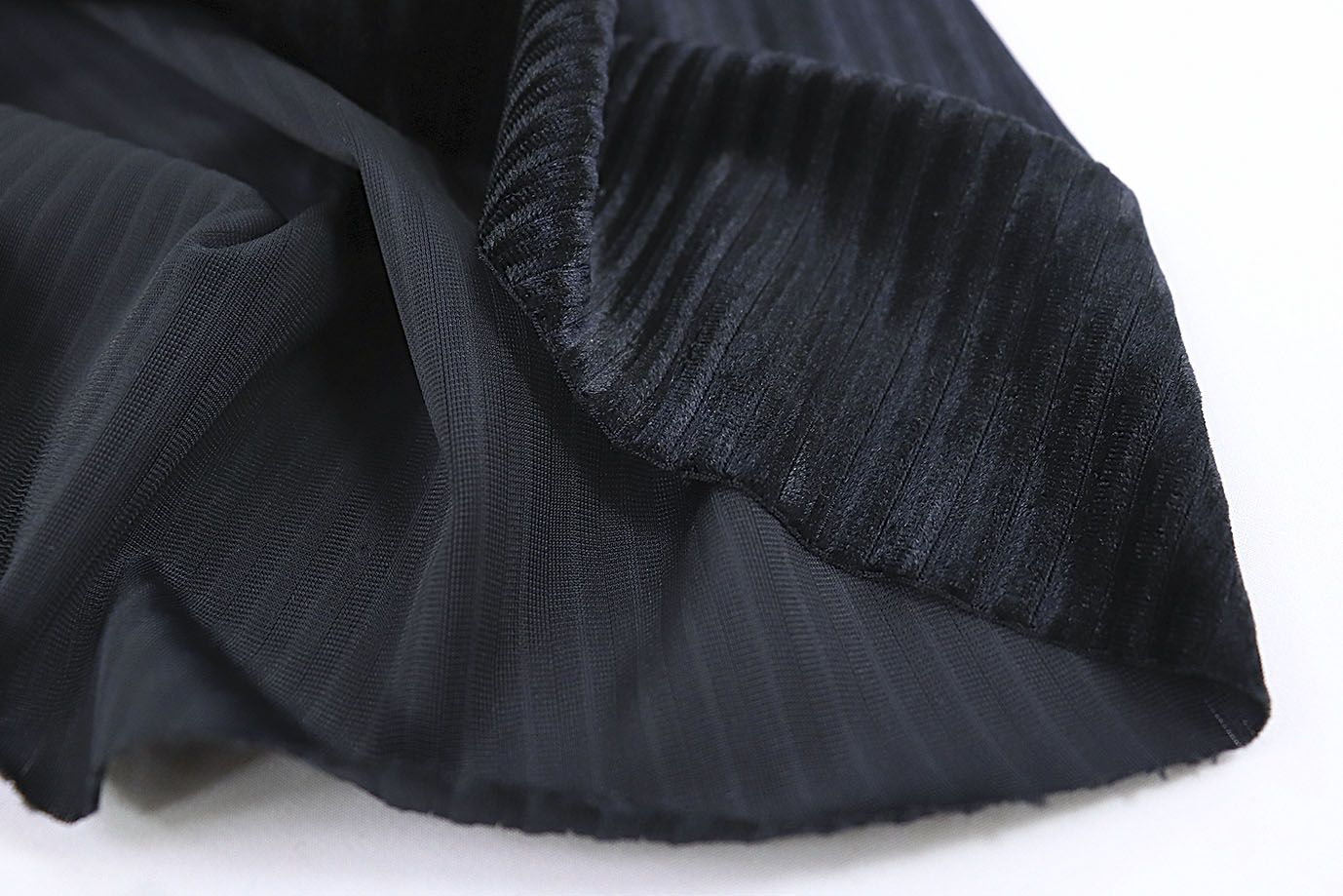 Велюр "Рубчик"/черный 1339-PY/D#1/C#1