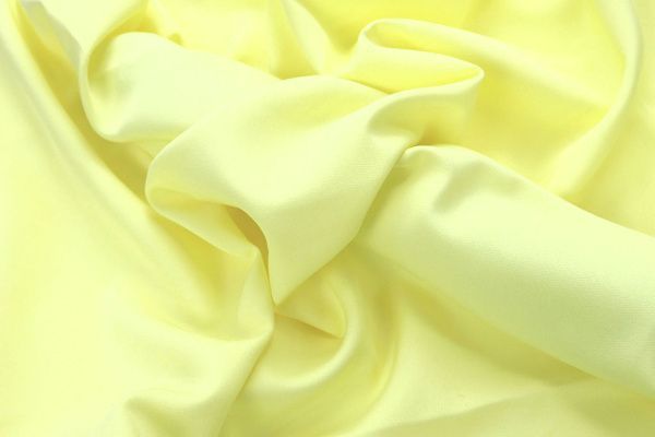 Костюмная ткань "Барби" стрейч/лимонный 4147-PY/C#3