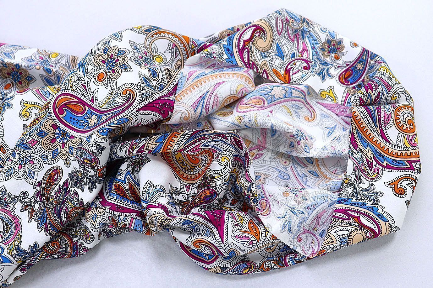 Штапель принт/узор на белом 3861-PY/D#3/C#4