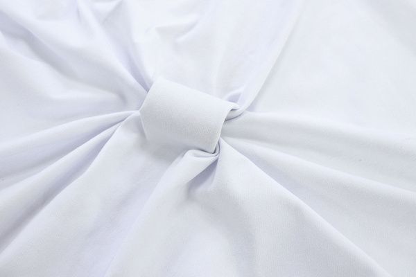 Трикотаж футер 3х нитка/белый VT-10686/C#1