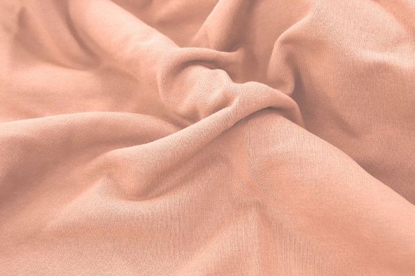 Трикотаж футер 3х нитка с петлей/оранжевый 0363/D#петля/C#оранжевый 14-1318TPX