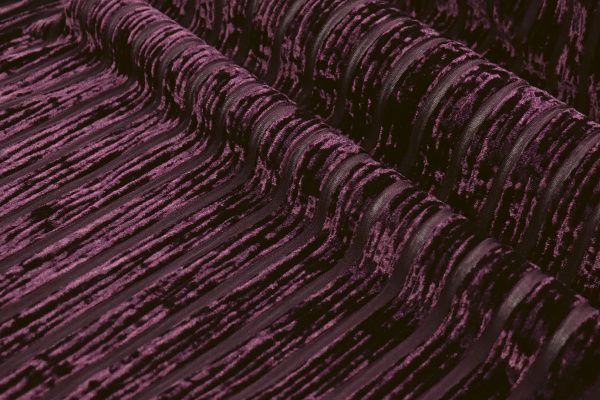 Велюр "Мрамор"/полоска темно-бордовая 233-PG/С#2 (13141)