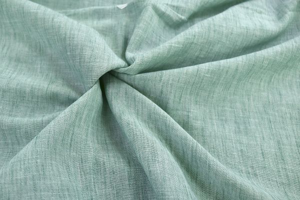 Лен меланж/мятный 3818-PY/C#1