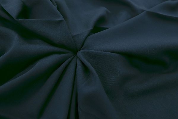 Штапель твил стрейч/темно-синий 3408-PY/C#3