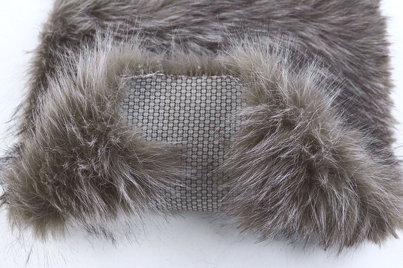 Искусственный мех "Лисица"/серо-бежевый AP5102028/D#1683-W5F1093/C#серо-бежевый