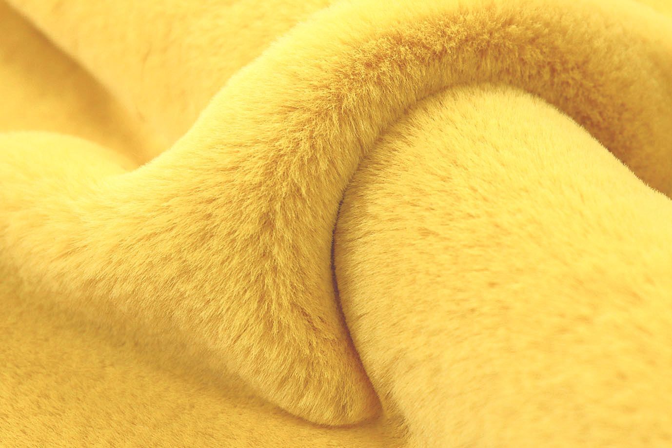 Искусственный мех "Кролик"/желтый VT220704057/D#3062207/C#2258