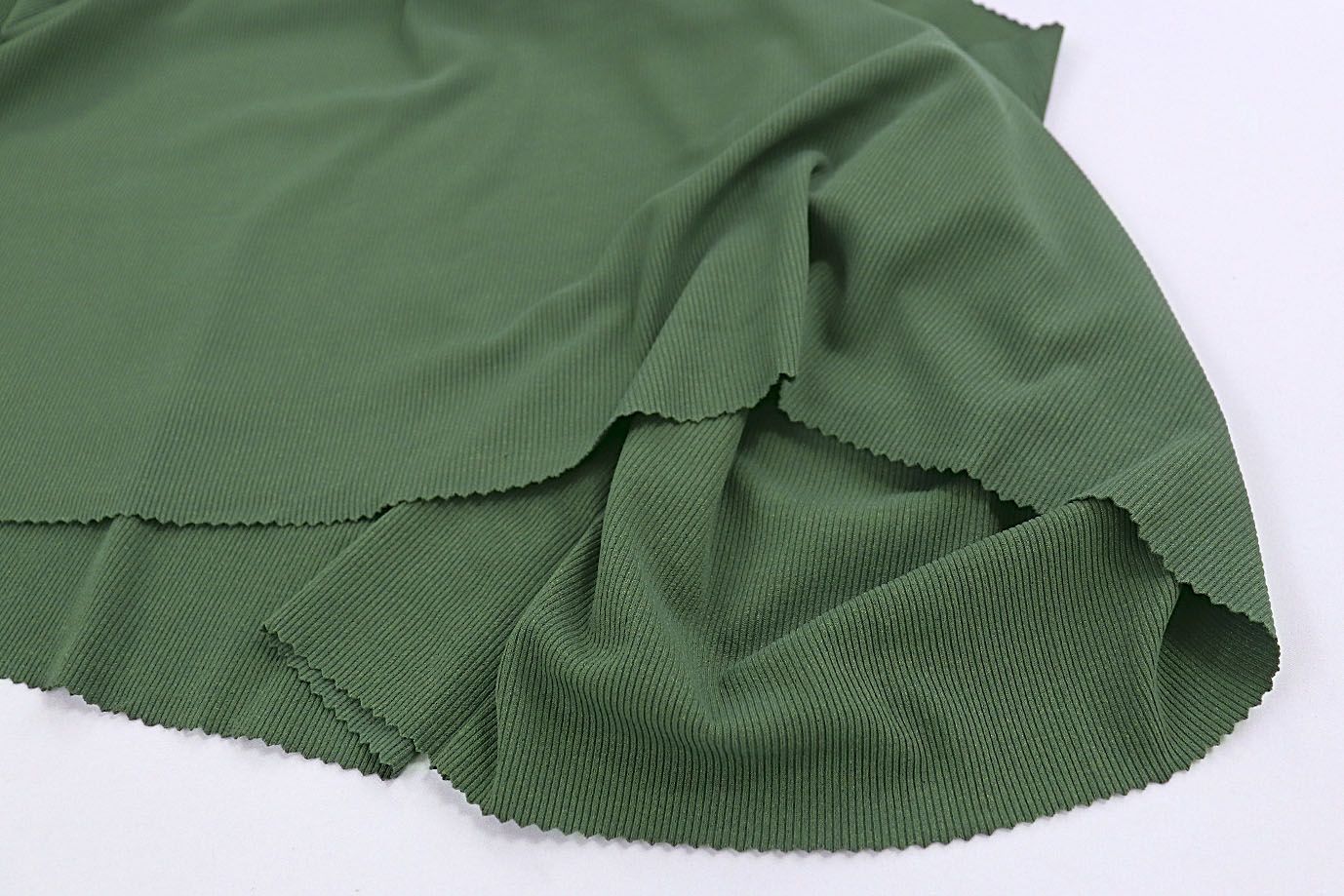 Трикотаж "Лапша"/хаки 3676-PY/C#20